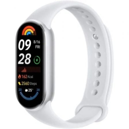 Pulsera Smartband Xiaomi Smart Band 9/ Plata Glaciar - Tiensol