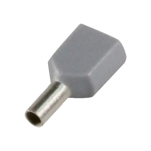 Puntera Doble Hueca Aislada Corta Sofamel 0,75 mm² - Tiensol