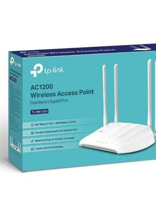 Punto de Acceso Inalámbrico TP - Link TL - WA1201 PoE 1200Mbps/ 2.4GHz 5GHz/ WiFi 802.11b/g/n - 802.11ac/n/a - Tiensol