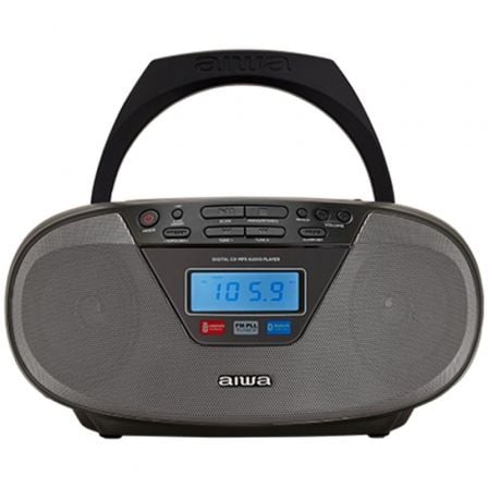 Radio CD Aiwa BoomBox BBTU - 400BK/ 6W/ Negro - Tiensol