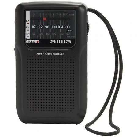 Radio Portátil Aiwa RS - 33/ Negra - Tiensol