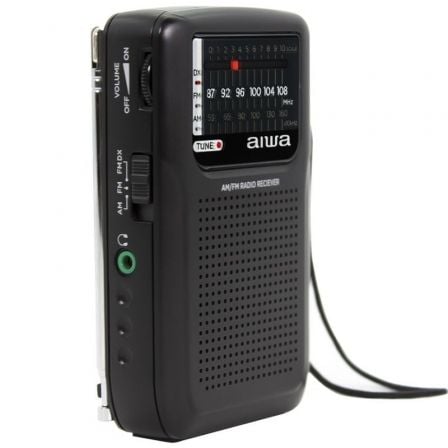 Radio Portátil Aiwa RS - 33/ Negra - Tiensol