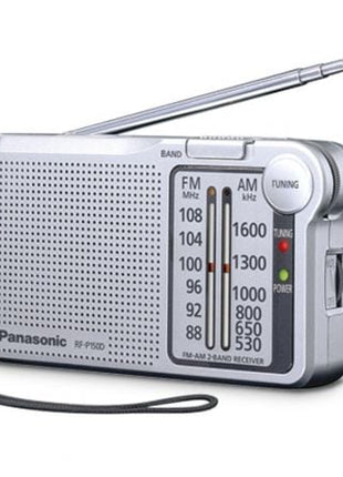 Radio Portátil Panasonic RF - P150D/ Plata - Tiensol