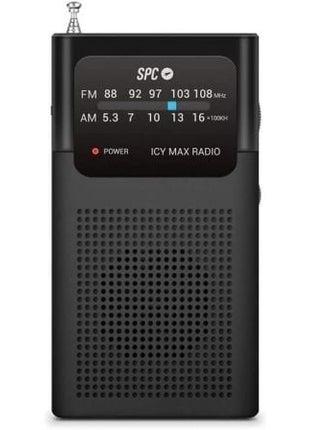 Radio Portátil SPC ICY Max/ Negra - Tiensol