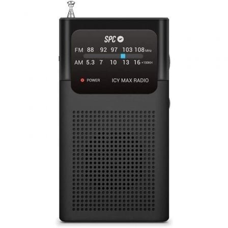 Radio Portátil SPC ICY Max/ Negra - Tiensol