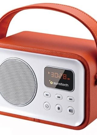 Radio Portátil Sunstech RPBT450/ Roja - Tiensol