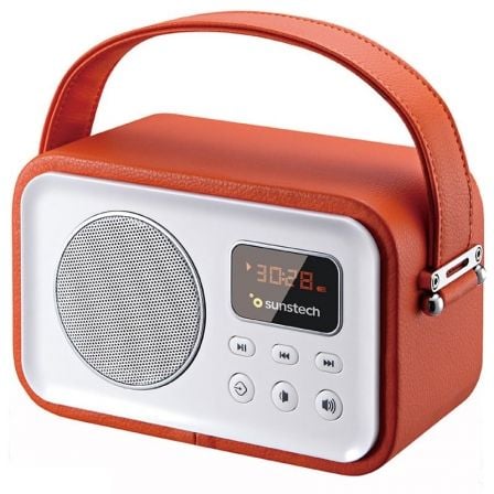 Radio Portátil Sunstech RPBT450/ Roja - Tiensol