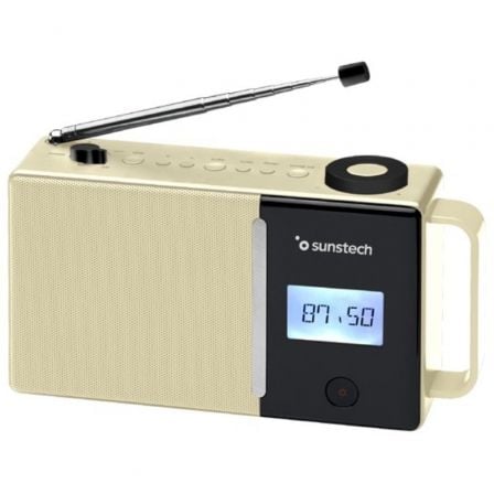 Radio Portátil Sunstech RPDS500/ Beige - Tiensol