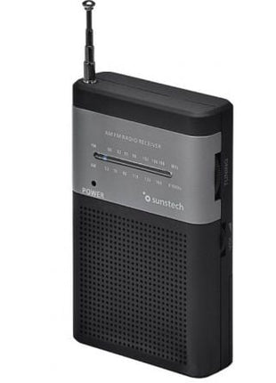 Radio Portátil Sunstech RPS42BLISBK/ Negra - Tiensol