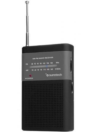 Radio Portátil Sunstech RPS42BLISBK/ Negra - Tiensol