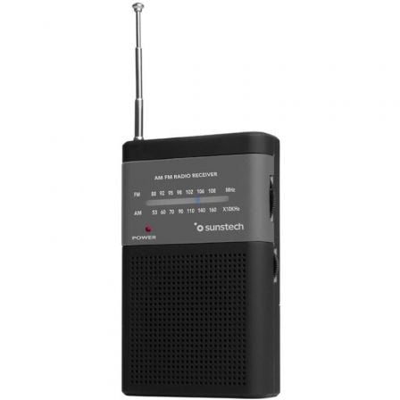 Radio Portátil Sunstech RPS42BLISBK/ Negra - Tiensol