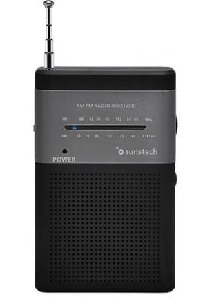 Radio Portátil Sunstech RPS42BLISBK/ Negra - Tiensol