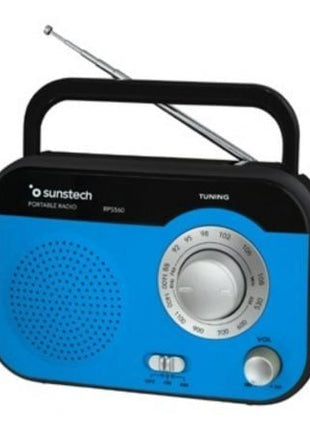 Radio Portátil Sunstech RPS560/ Azul - Tiensol