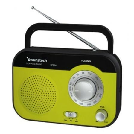 Radio Portátil Sunstech RPS560/ Verde - Tiensol