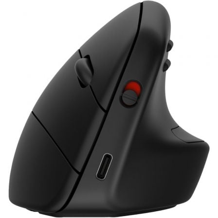 Ratón Ergonómico Inalámbrico por Bluetooth/ 2.4GHz HP 925/ Batería Recargable/ Hasta 1200 DPI/ Negro - Tiensol