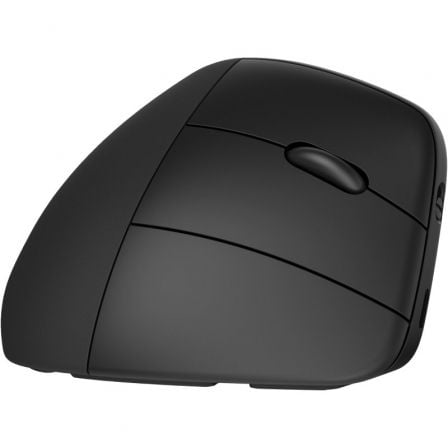 Ratón Ergonómico Inalámbrico por Bluetooth/ 2.4GHz HP 925/ Batería Recargable/ Hasta 1200 DPI/ Negro - Tiensol