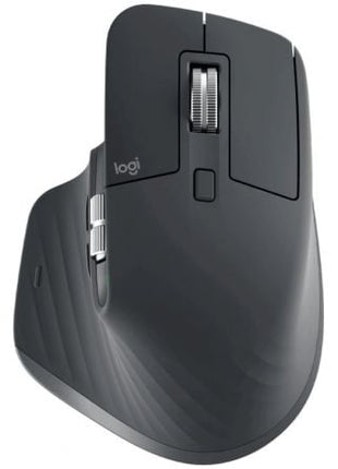 Ratón Ergonómico Inalámbrico por Bluetooth Logitech MX Master 3S/ Batería recargable/ Hasta 8000 DPI/ Grafito - Tiensol