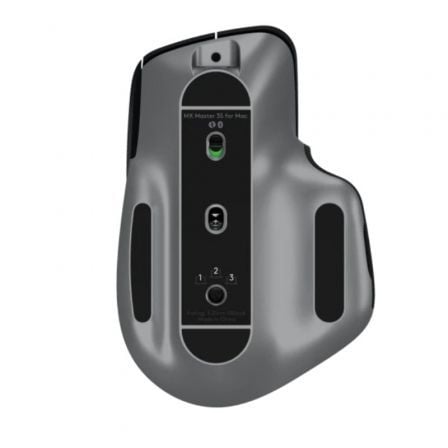 Ratón Ergonómico Inalámbrico por Bluetooth Logitech MX Master 3S For Mac/ Batería recargable/ Hasta 8000 DPI/ Gris Espacial - Tiensol