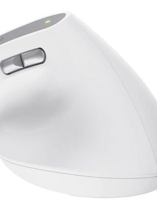 Ratón Ergonómico Inalámbrico Trust Bayo II/ Batería recargable/ Hasta 2400 DPI/ Blanco - Tiensol