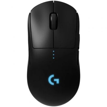 Ratón Gaming Inalámbrico Logitech G PRO/ Batería recargable/ Hasta 25600 DPI/ Negro - Tiensol