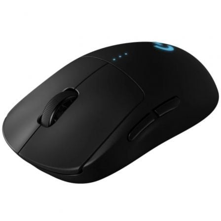 Ratón Gaming Inalámbrico Logitech G PRO/ Batería recargable/ Hasta 25600 DPI/ Negro - Tiensol