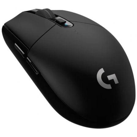 Ratón Gaming Inalámbrico Logitech G305 Lightspeed/ Batería recargable/ Hasta 12000 DPI/ Negro - Tiensol