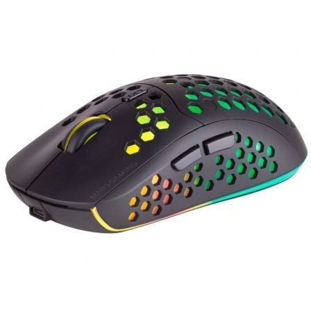 Ratón Gaming Inalámbrico Mars Gaming MMW3/ Batería recargable/ Hasta 3200 DPI - Tiensol