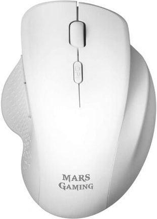 Ratón Gaming Inalámbrico Mars Gaming MMWERGO/ Hasta 3200 DPI/ Blanco - Tiensol