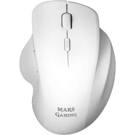 Ratón Gaming Inalámbrico Mars Gaming MMWERGO/ Hasta 3200 DPI/ Blanco - Tiensol