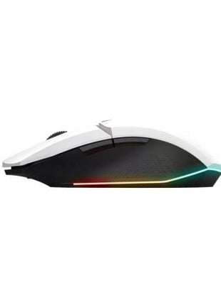 Ratón Gaming Inalámbrico Trust Gaming GXT 110 Felox/ Batería recargable/ Hasta 4800 DPI/ Blanco - Tiensol