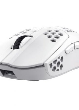 Ratón Gaming Inalámbrico Trust Gaming GXT 929 Helox/ Batería recargable/ Hasta 4800 DPI/ Blanco - Tiensol