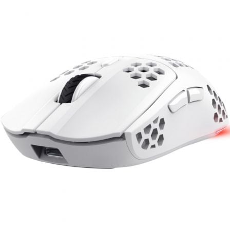 Ratón Gaming Inalámbrico Trust Gaming GXT 929 Helox/ Batería recargable/ Hasta 4800 DPI/ Blanco - Tiensol