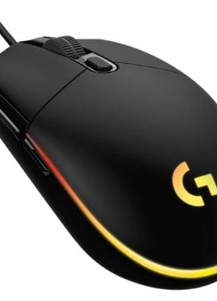 Ratón Gaming Logitech G102 Lightsync/ Hasta 8000 DPI/ Negro - Tiensol