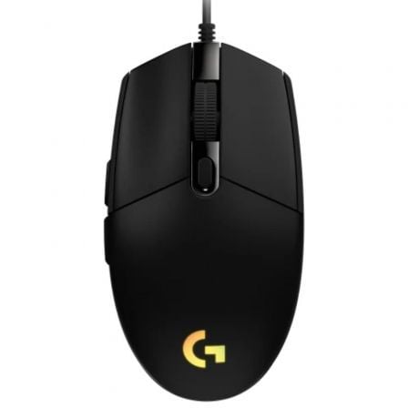 Ratón Gaming Logitech G102 Lightsync/ Hasta 8000 DPI/ Negro - Tiensol