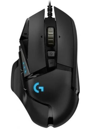 Ratón Gaming Logitech G502 Hero/ Hasta 25600 DPI/ Negro - Tiensol