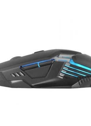 Ratón Gaming Mars Gaming MM024/ Hasta 4000 DPI/ Negro - Tiensol