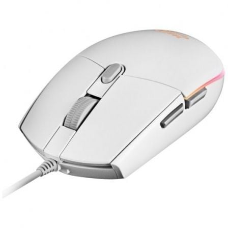 Ratón Gaming Mars Gaming MMGW/ Hasta 3200 DPI/ Blanco - Tiensol