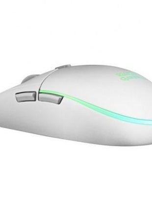 Ratón Gaming Mars Gaming MMGW/ Hasta 3200 DPI/ Blanco - Tiensol