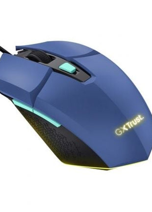 Ratón Gaming Trust Gaming GXT 109 Felox/ Hasta 6400 DPI/ Azul - Tiensol