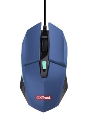 Ratón Gaming Trust Gaming GXT 109 Felox/ Hasta 6400 DPI/ Azul - Tiensol