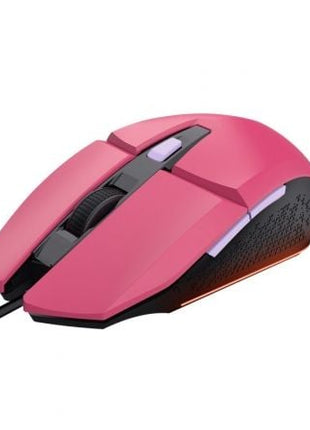 Ratón Gaming Trust Gaming GXT 109 Felox/ Hasta 6400 DPI/ Rosa - Tiensol