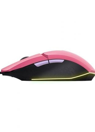 Ratón Gaming Trust Gaming GXT 109 Felox/ Hasta 6400 DPI/ Rosa - Tiensol