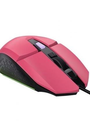 Ratón Gaming Trust Gaming GXT 109 Felox/ Hasta 6400 DPI/ Rosa - Tiensol