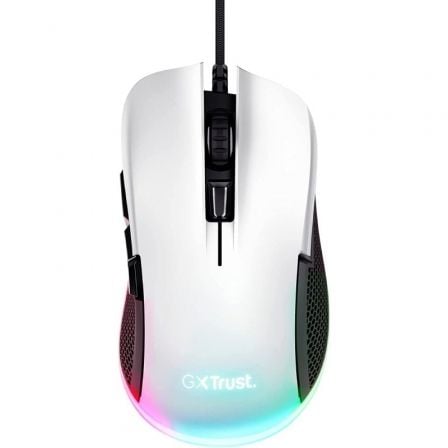 Ratón Gaming Trust Gaming GXT 922 YBAR/ Hasta 7200 DPI / Blanco - Tiensol