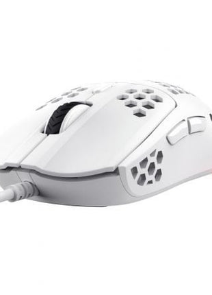 Ratón Gaming Trust Gaming GXT 929W Helox/ Hasta 6400 DPI/ Blanco - Tiensol