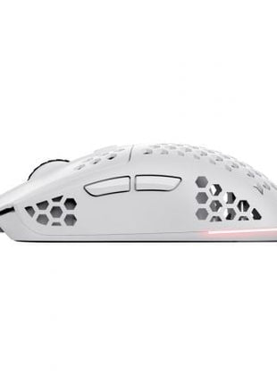 Ratón Gaming Trust Gaming GXT 929W Helox/ Hasta 6400 DPI/ Blanco - Tiensol