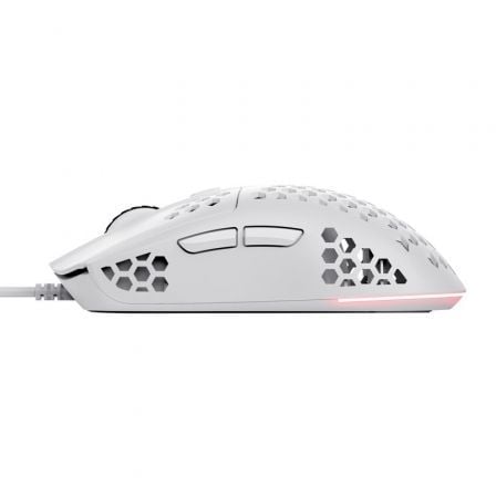 Ratón Gaming Trust Gaming GXT 929W Helox/ Hasta 6400 DPI/ Blanco - Tiensol