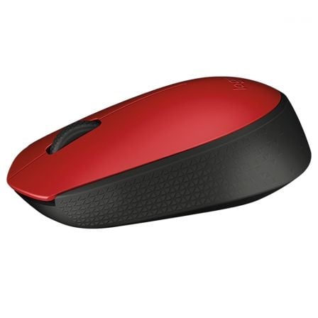 Ratón Inalámbrico Logitech M171/ Hasta 1000 DPI/ Rojo - Tiensol