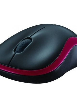 Ratón Inalámbrico Logitech M185/ Hasta 1000 DPI/ Rojo - Tiensol