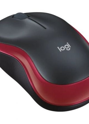 Ratón Inalámbrico Logitech M185/ Hasta 1000 DPI/ Rojo - Tiensol